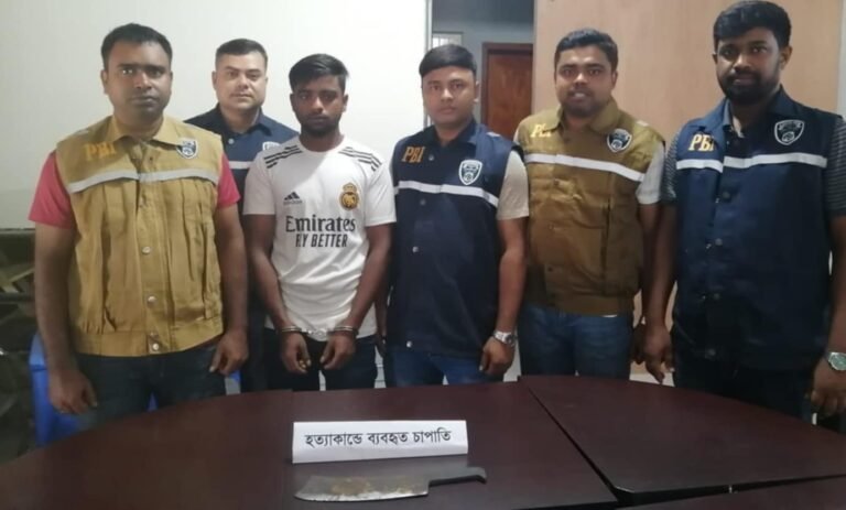 পিতৃহত্যা মামলার পলাতক আসামি রমিম গ্রেফতার, উদ্ধার হত্যায় ব্যবহৃত চাপাতি