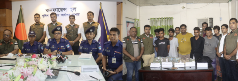 যশোরে ৩৫ লাখ টাকা ছিনতাইয়ের ঘটনায় গ্রেপ্তার ৭, উদ্ধার ৩২ লাখ টাকা