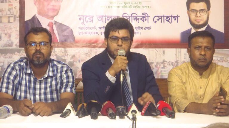 যশোর-৪ আসনে বিএনপির মনোনয়ন চান সহকারী জেনারেল নূরে আলম সিদ্দিকী