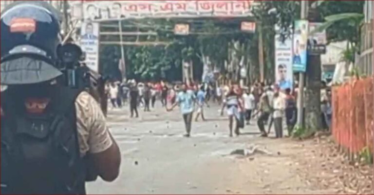 এনসিপির গাড়িবহরে ফের আ.লীগ-ছাত্রলীগের হামলা, রণক্ষেত্র গোপালগঞ্জ, ১৪৪ ধারা