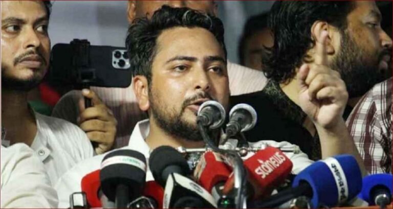 ভারতের মদদে হাসিনার সরকার গুম-খুনের রাজত্ব চালিয়েছে: নাহিদ ইসলাম