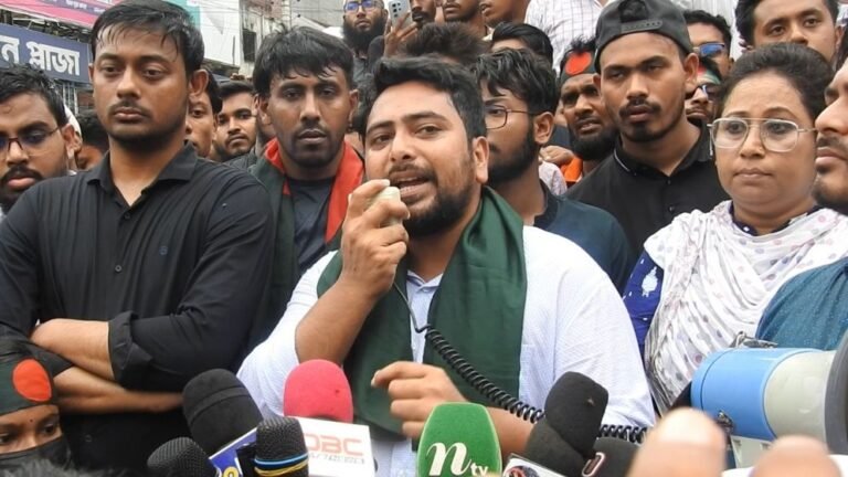 জুলাই সনদ কার্যকর না হলে, আমরা আবারও মাঠে নামব: নাহিদ
