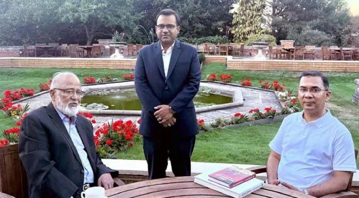 লন্ডনে তারেক রহমানের সঙ্গে খন্দকার মোশাররফের সাক্ষাৎ