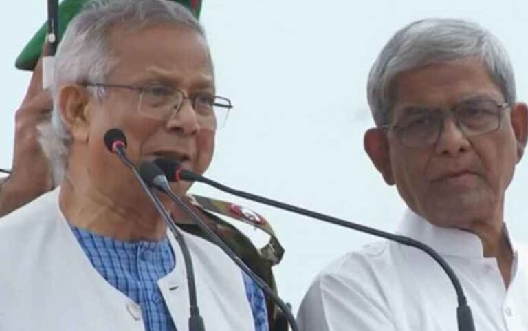 জাতির সামনে জুলাই ঘোষণাপত্র পাঠ করেন প্রধান উপদেষ্টা