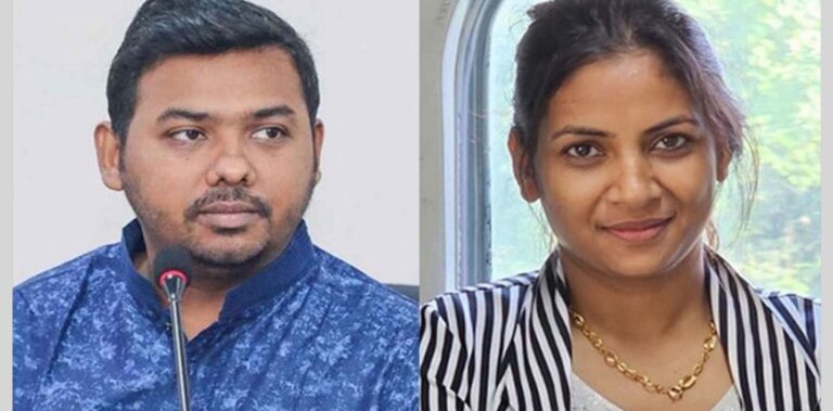স্বামীর নামের জায়গায় অন্যের নাম বসিয়ে দেওয়ার অভিযোগ নীলা ইস্রাফিলের