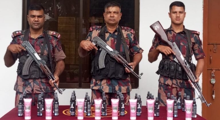 যশোর সীমান্তে বিজিবির অভিযানে কোটি টাকার চোরাচালানী মালামাল জব্দ