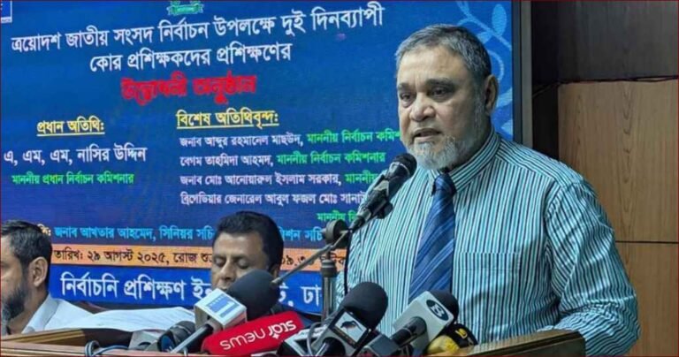 এআইসহ অজানা আরও চ্যালেঞ্জ আছে এবারের নির্বাচনে: সিইসি