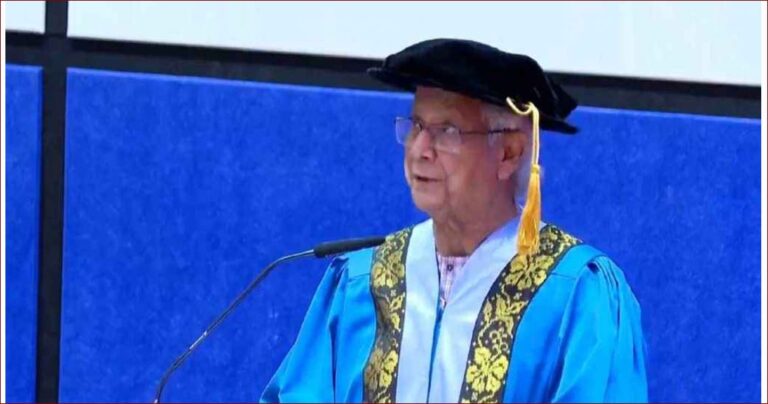সম্মানসূচক ডক্টরেট ডিগ্রি পেলেন প্রধান উপদেষ্টা