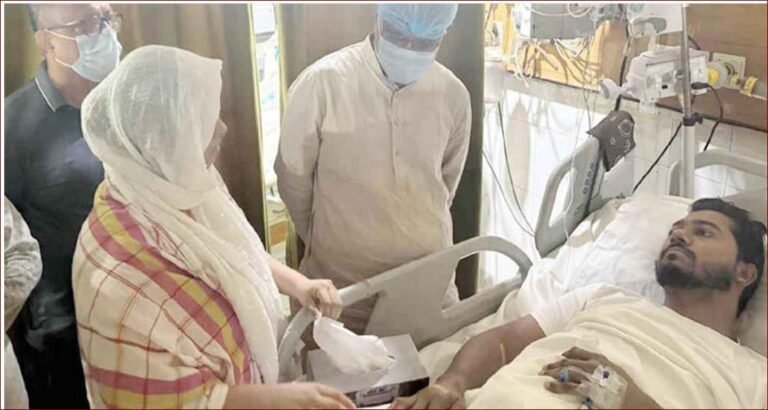 আহত নুরের শারীরিক অবস্থার খোঁজ নিলেন খালেদা জিয়া, জানালেন নিন্দা