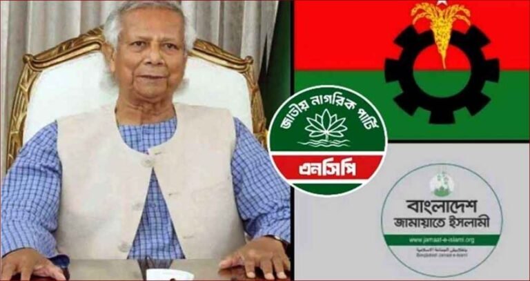 ৩ দলের সঙ্গে প্রধান উপদেষ্টার বৈঠক বিকেলে