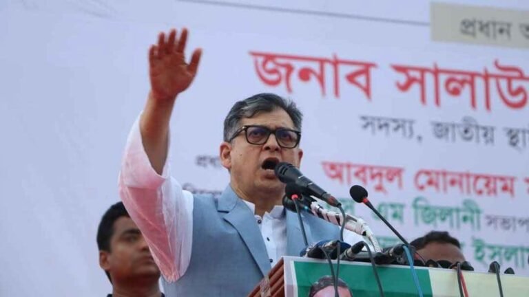 যারা নির্বাচনের বিপক্ষে তাদের রুখে দেবে জনগণ: সালাহউদ্দিন