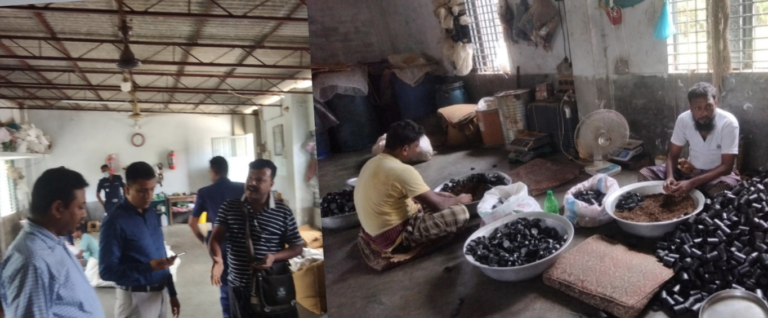 যশোরে জর্দ্দা কারখানায় ভোক্তা-অধিকারের অভিযানে জরিমানা