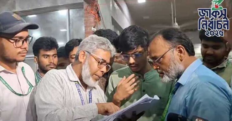 তীব্র উত্তেজনা: জাকসুর দুই হলে ভোট গ্রহণ বন্ধ