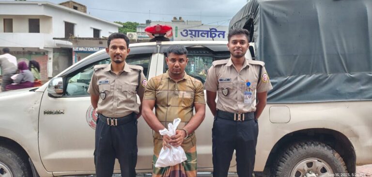 যশোরে গাঁজাসহ যুবক গ্রেফতার