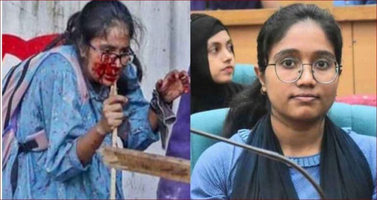 ডাকসুতে বড় ব্যবধানে জয়ী হয়েছেন জুলাইকন্যা তন্বী