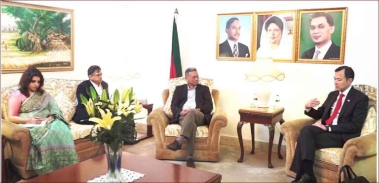 বিএনপির প্রতিনিধি দলের সঙ্গে সিঙ্গাপুরের হাইকমিশনারের বৈঠক