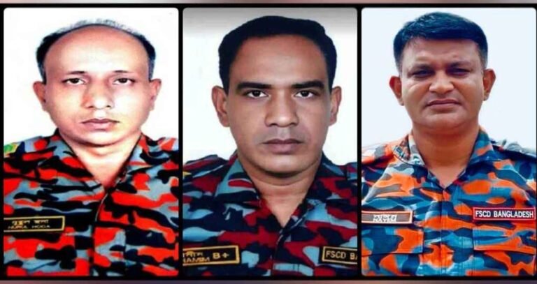 অগ্নিকাণ্ডে ৩ ফায়ার ফাইটারসহ ৪ জনের মৃত্যুতে প্রধান উপদেষ্টার শোক