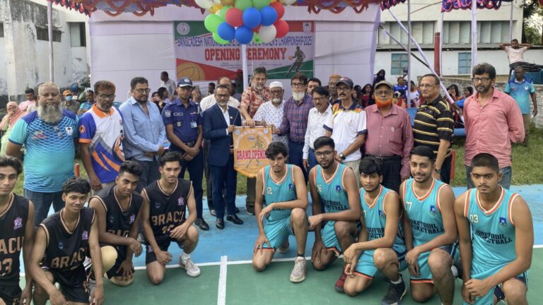 যশোরে জাতীয় বাস্কেটবল প্রতিযোগিতা:আজ শেষ হচ্ছে ভেন্যুর খেলা