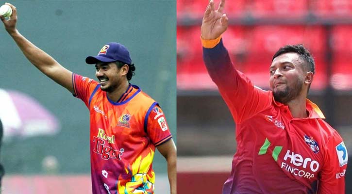 আইএল টি-টোয়েন্টিতে দল পেলেন সাকিব-তাসকিন