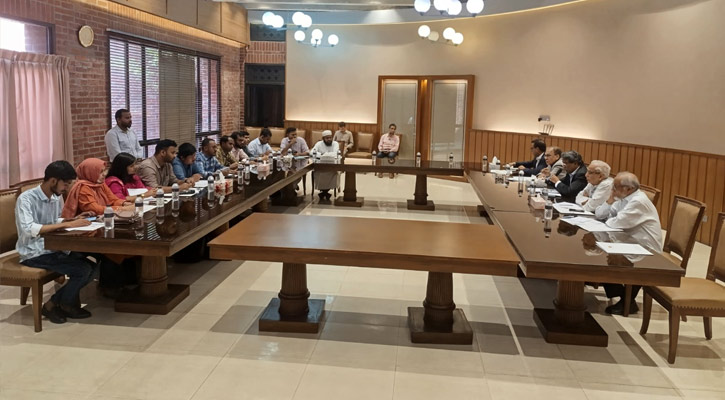জুলাইযোদ্ধাদের সঙ্গে ঐকমত্য কমিশনের বৈঠক
