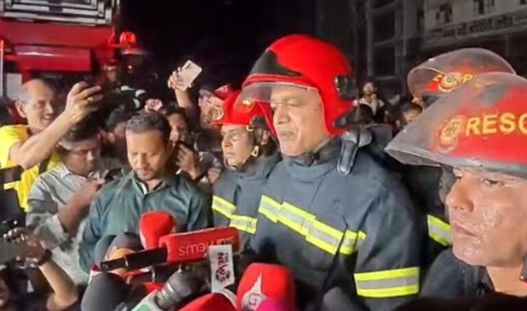 ‘ভবনটি আংশিক ফাঁকা ছিল, আগুনের সূত্রপাত এখনও নিশ্চিত নয়’