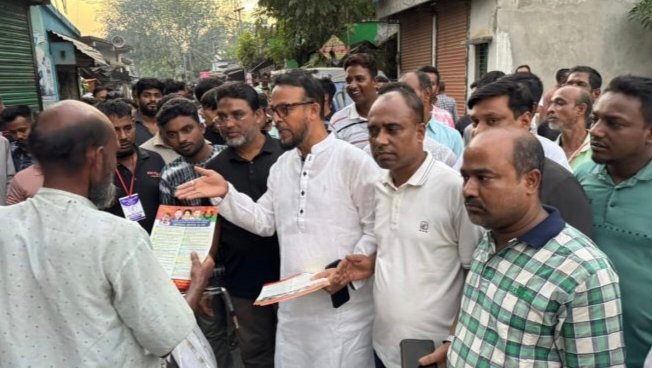 তারেক রহমানের ৩১ দফা বাস্তবায়নে যশোর-১ আসনে ব্যপক গনসংযোগ নুরুজ্জামান লিটনের