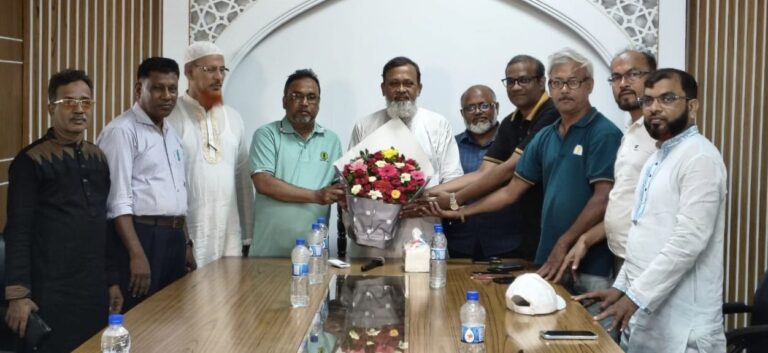 নবনির্বাচিত সাংবাদিক কমিটির সঙ্গে যশোর জামায়াত নেতাদের শুভেচ্ছা বিনিময়