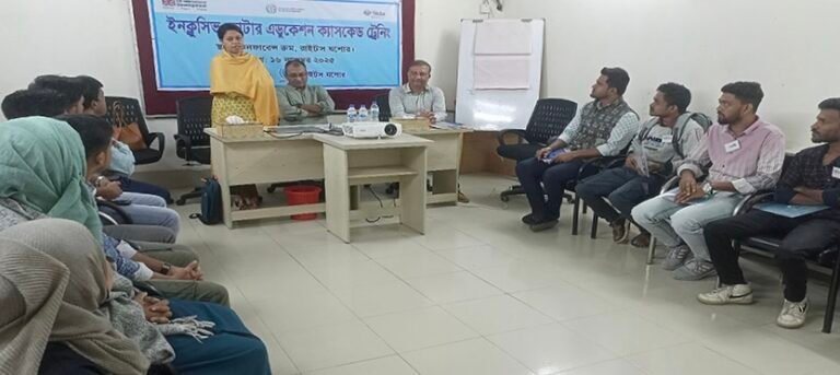 রাইটস যশোরে ভোটার এডুকেশন বিষয়ক প্রশিক্ষণ