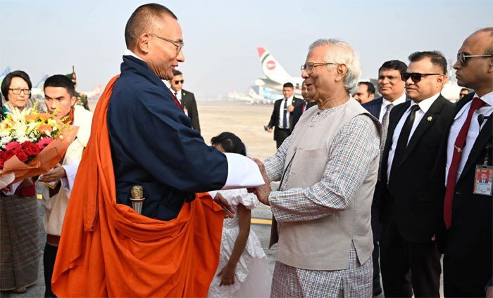তিন দিনের সফরে ঢাকায় ভুটানের প্রধানমন্ত্রী