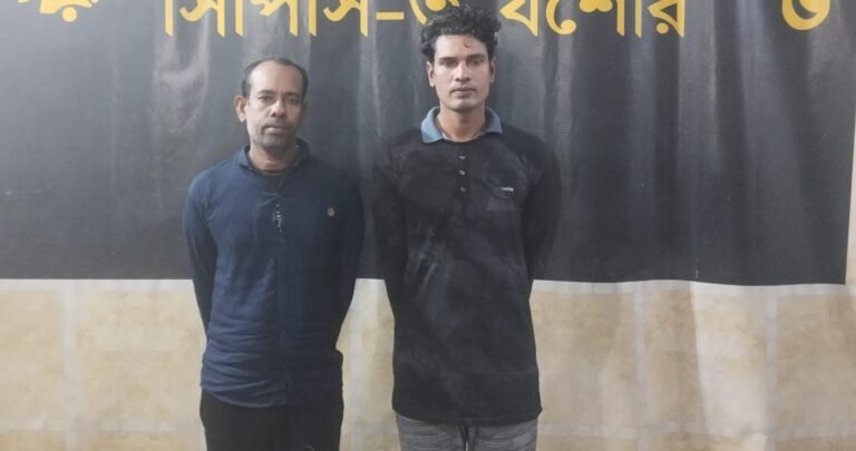 যশোরে চয়ন দাস হত্যা মামলার ওয়ারেন্টভুক্ত দুই আসামি গ্রেফতার