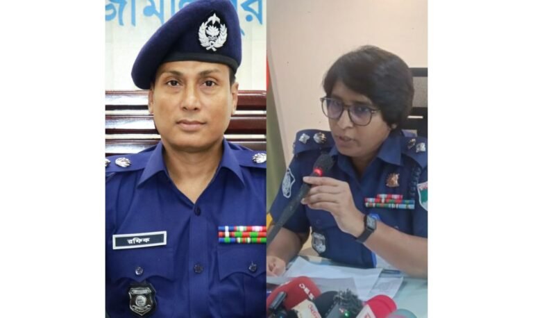 রওনক জাহানকে শরীয়তপুরে বদলি যশোরে নতুন পুলিশ সুপার সৈয়দ রফিকুল ইসলাম