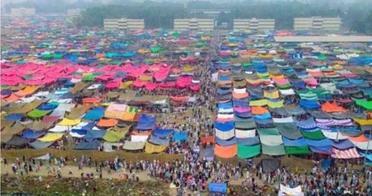 টঙ্গীতে ৫ দিনব্যাপী জোড় ইজতেমা শুরু