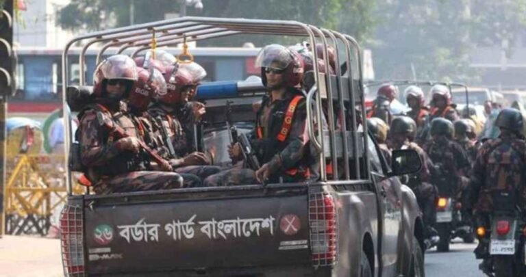 ঢাকা ও আশপাশের এলাকায় ১২ প্লাটুন বিজিবি মোতায়েন
