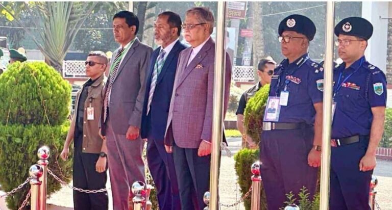 পাবনা সফরে রাষ্ট্রপতি