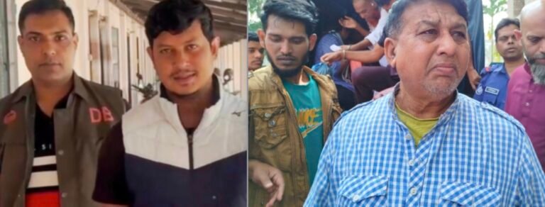 যশোরে নিষিদ্ধ ঘোষিত ছাত্রলীগের কেন্দ্রীয় নেতা ও আওয়ামী লীগ নেতা আটক