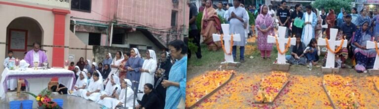 যশোরে খ্রিস্টধর্মের বাৎসরিক কবর আশীর্বাদ দিবস পালিত