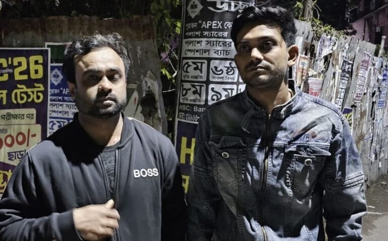 যশোরে যুবলীগের মিছিলে অংশ নেওয়ার অভিযোগে দুইজন আটক 