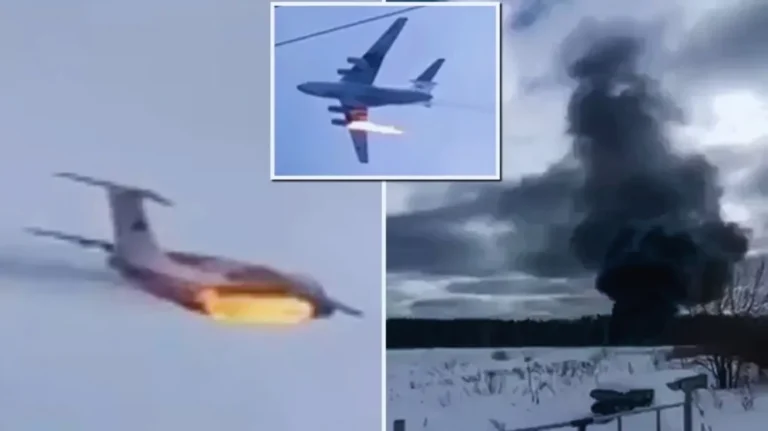 মস্কোর কাছে বিধ্বস্ত রুশ সামরিক কার্গো বিমান, পাইলটসহ নিহত ৭