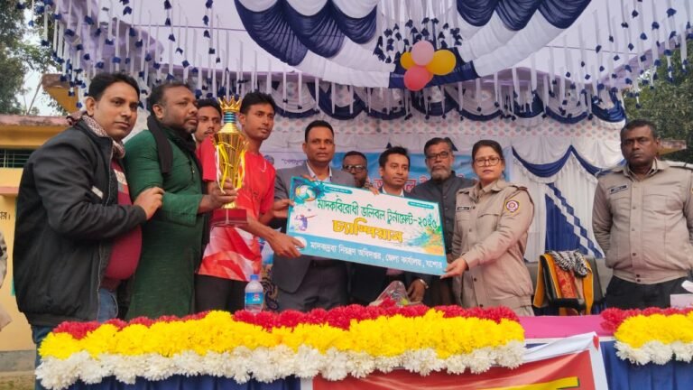 যশোরে মাদকবিরোধী ভলিবল টুর্নামেন্ট অনুষ্ঠিত