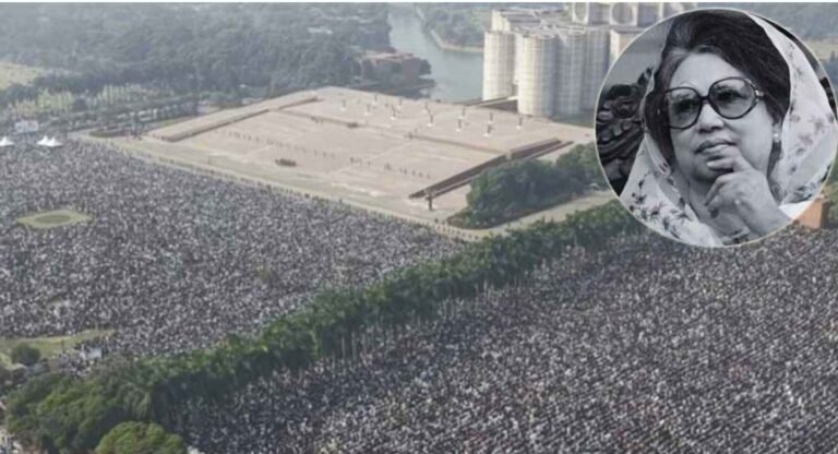 জনসমুদ্রে খালেদা জিয়ার জানাজা সম্পন্ন