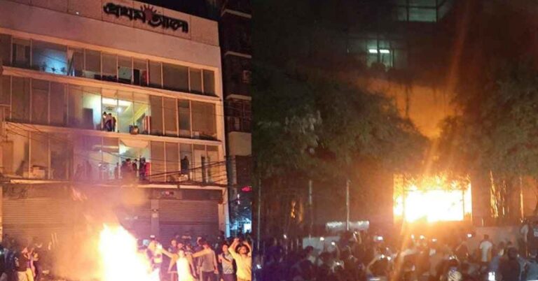 প্রথম আলো-ডেইলি স্টারে হামলার ঘটনায় গ্রেপ্তার ৯