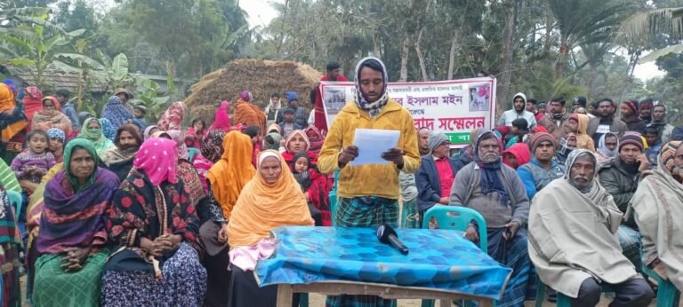 যশোর চৌগাছায় ইউপি সদস্যের বিরুদ্ধে মিথ্যা অপপ্রচারের অভিযোগে সংবাদ সম্মেলন