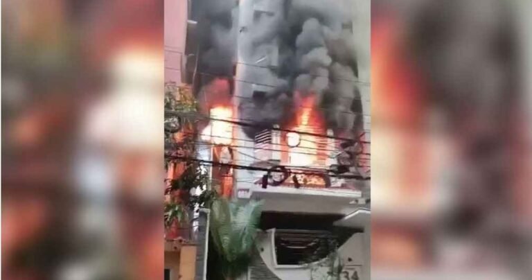 ঢাকায় ভবনে আগুন, নিহত ৩