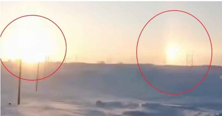 রাশিয়ায় দেখা গেল ‘দুটি সূর্য’, অবাক স্থানীয় বাসিন্দারা