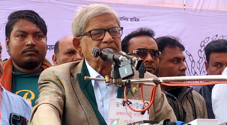 জামায়াতকে ভোট দিয়ে ঈমান নষ্ট করতে পারি না: মির্জা ফখরুল