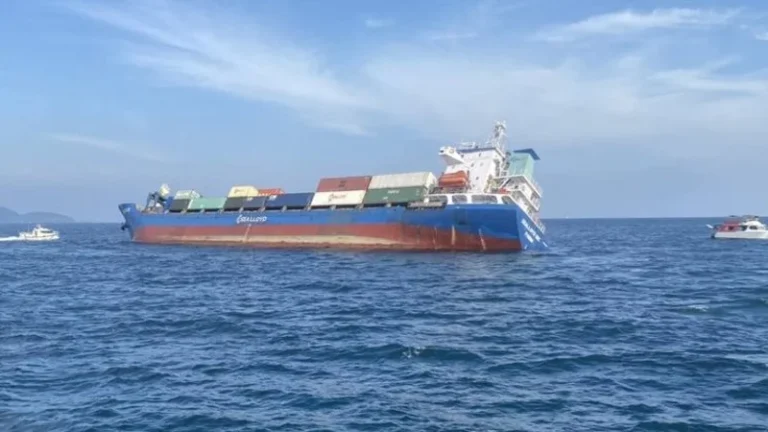 থাইল্যান্ড উপকূলে কন্টেইনারসহ জাহাজডুবি, ১৬ বাংলাদেশি নাবিক উদ্ধার