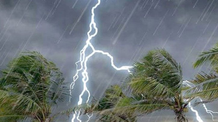 আজ বজ্রবৃষ্টি হতে পারে যেসব বিভাগে