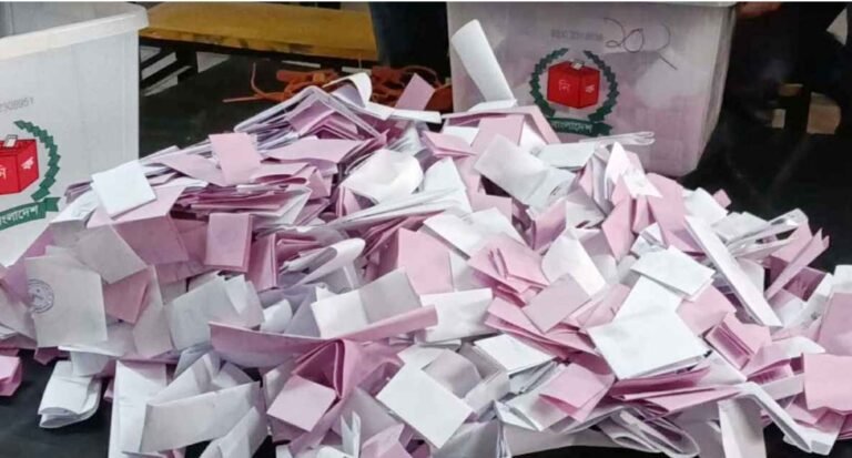 ভোট গণনা শুরু