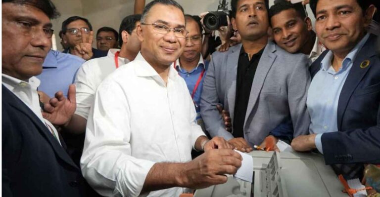 জয়লাভ করলে আইনশৃঙ্খলা পরিস্থিতির উন্নয়ন প্রাধান্য পাবে: তারেক রহমান