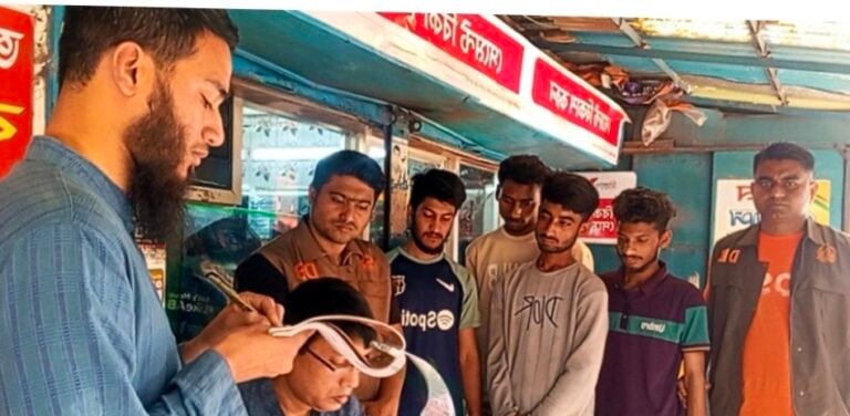 যশোরে মাদক সেবনের দায়ে ৪ যুবকের সাজা